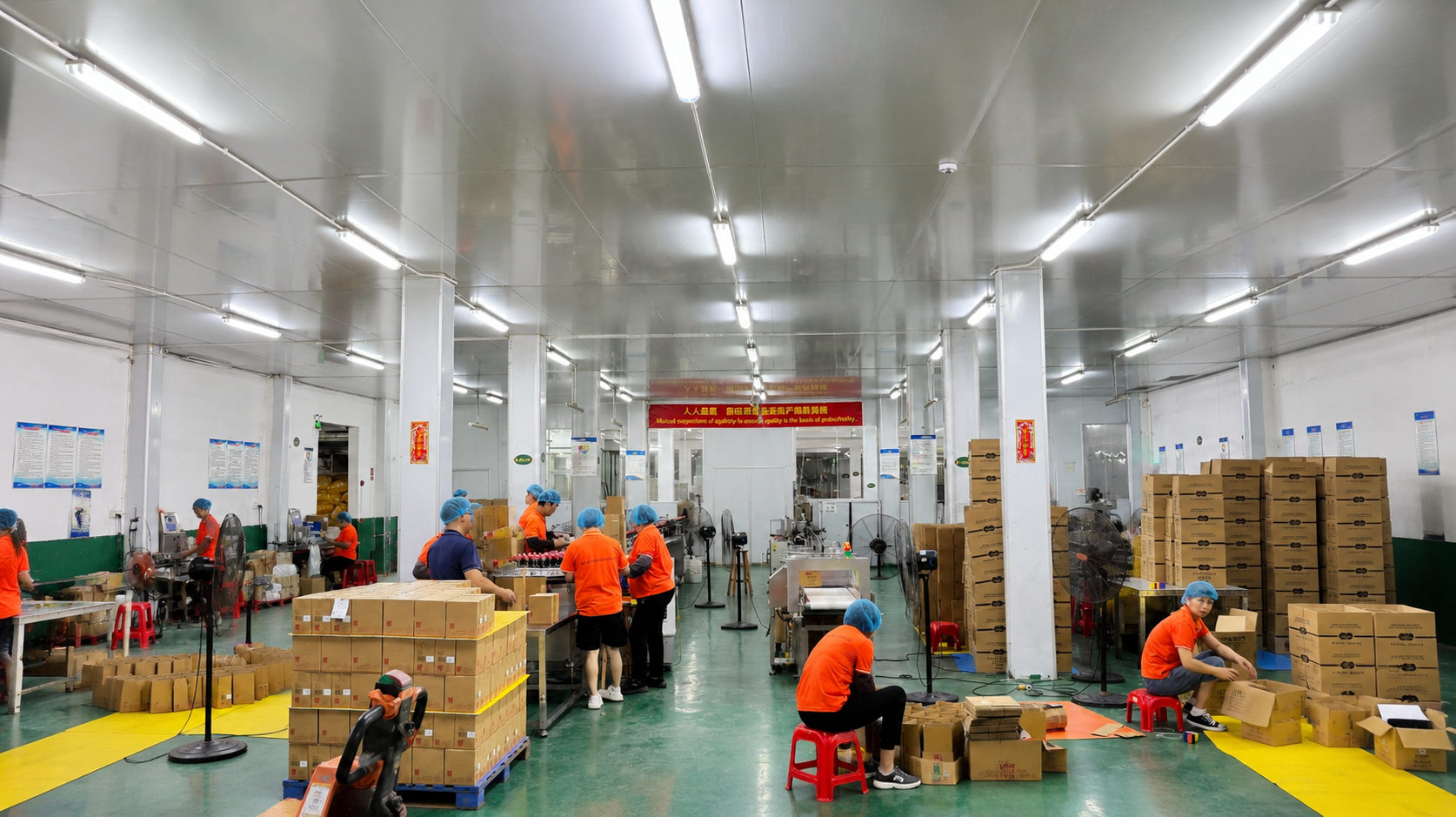 Professional Packaging Area for Strict Export Quality Control