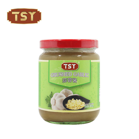 230g Heathy Tasty Crushed Fresh Garlic Paste for Seafoods