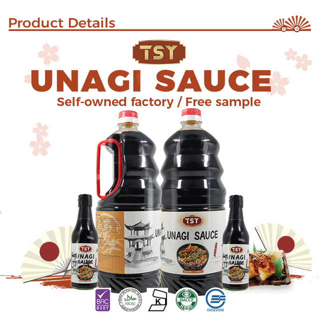 Authentic Japanese Eel Glaze Savory Unagi Sauce for BBQ Sushi & Rice Bowls