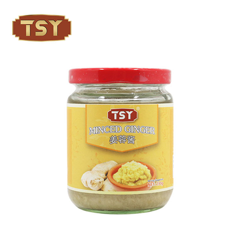 230g Bottled Appetizing Asian Fresh Minced Ginger Sauce