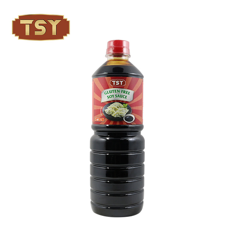 1000ml PET Bottle Chinese Halal Gluten Free Soy Sauce Shoyu