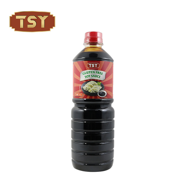 1000ml PET Bottle Chinese Halal Gluten Free Soy Sauce Shoyu