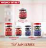 240g Glass Bottle 100% Natural Sweet Fresh Strawberry Jam