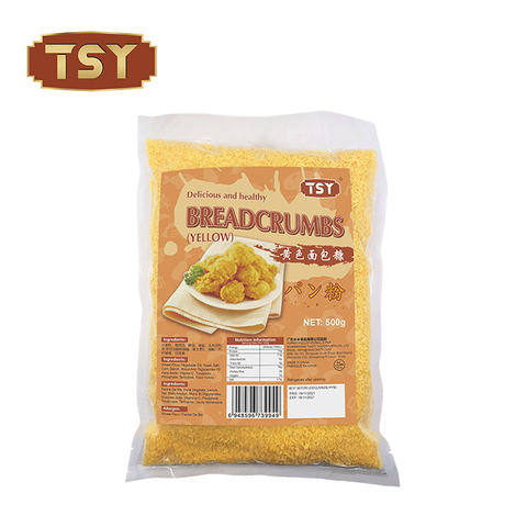 500g Yellow Color Dried Bread Crumbs for Fried Chicken