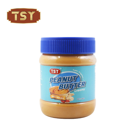 Hot Sale 340g Bottled Natural Peanut Butter for Sandwich Cookies