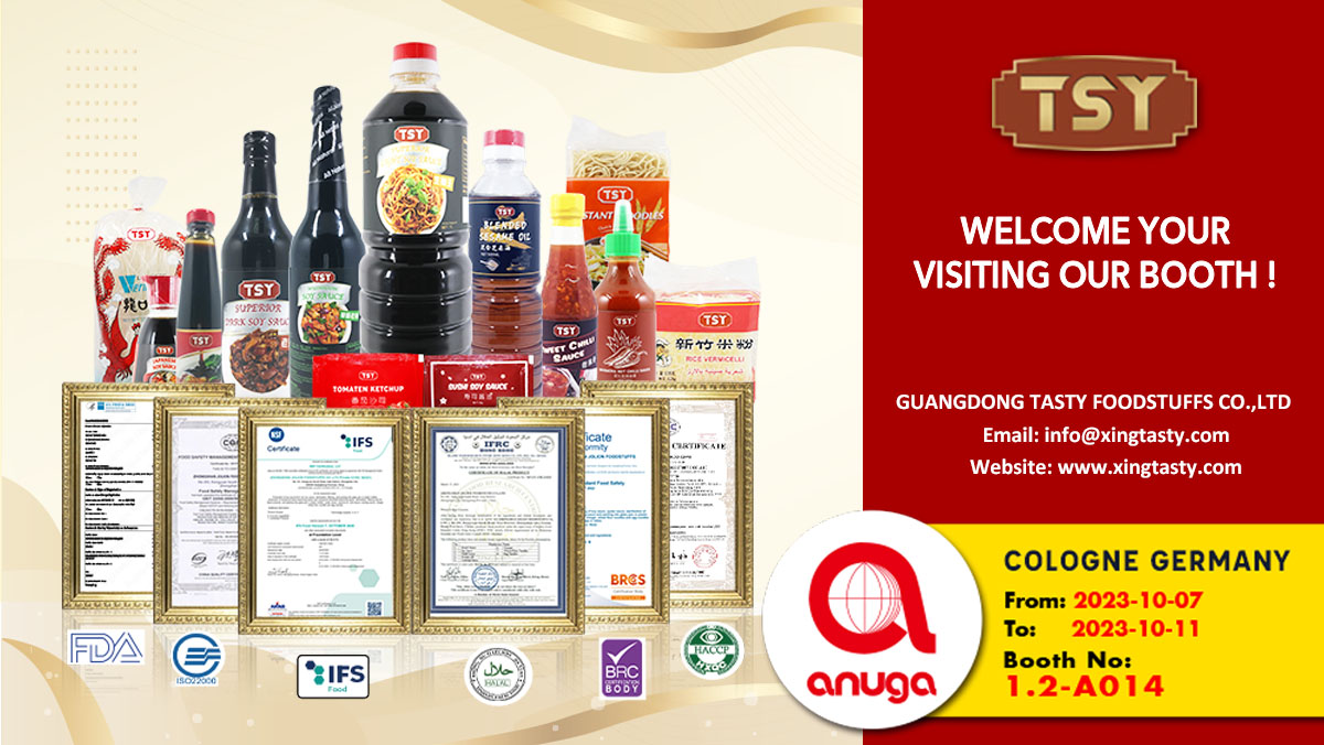 TSY Foods join Anuga Food Exhibition Cologne Germany in October, 2023 2