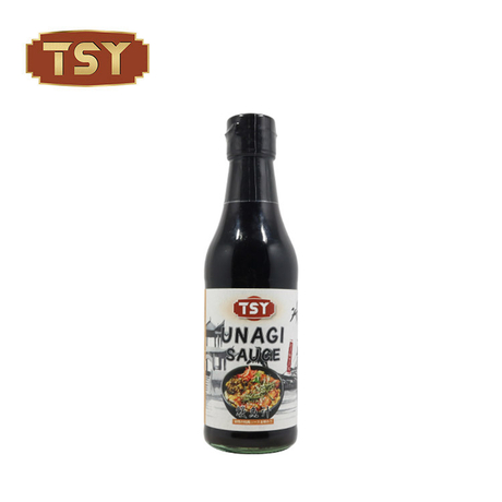 Factory Price Food 250ml Glass Bottle Cooking Japanese Eel Unagi Sauce