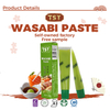 Wholesale Portable Bag Packing Mustard Flavored Wasabi Powder For Restaurant