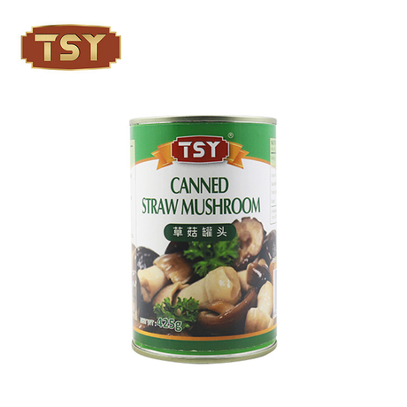 425g Easy Open Packing Whole Natural Fresh Canned Straw Mushroom