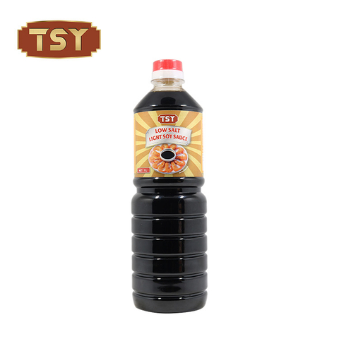 1L dressing family size vegan halal Low Salt Soy Sauce