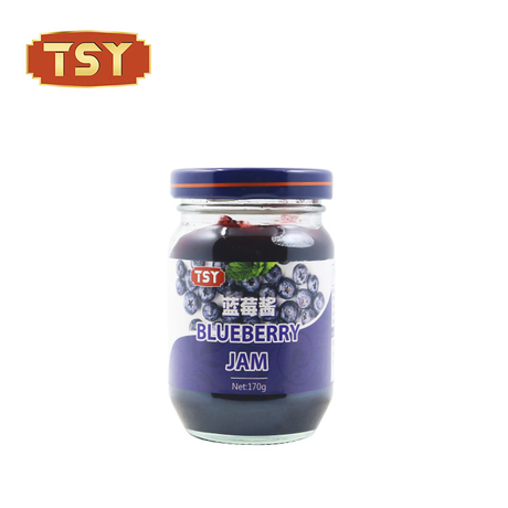 Snack Low-fat Low Sugar Blueberry Jam