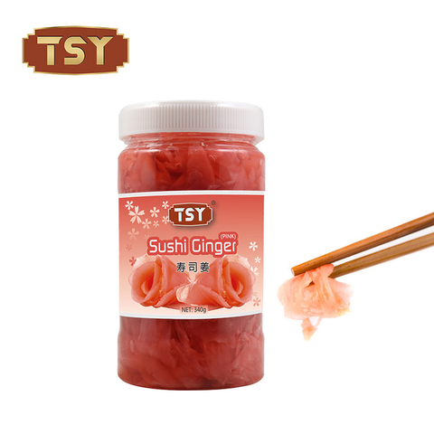 340g Bottle Japanese Sashimi Pickled Sour Red Sushi Ginger
