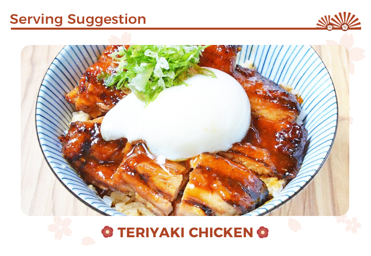 Serving Suggestion - Teriyaki Sauce