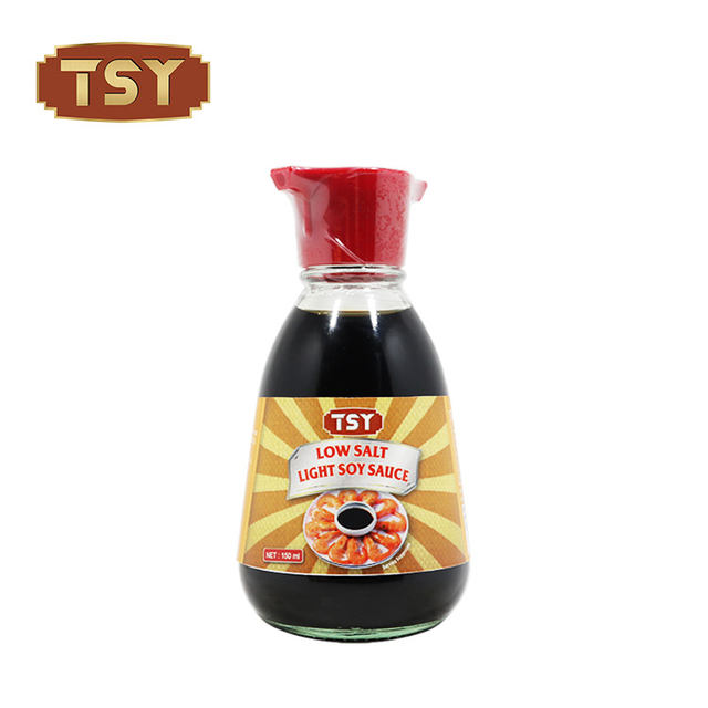 150ml marinade Small Glass bottle halal Low Salt Soy Sauce
