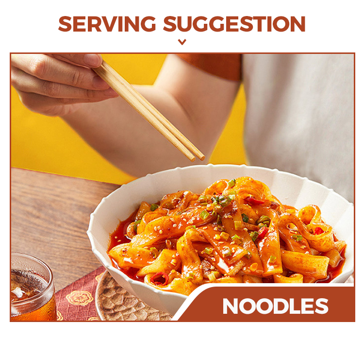 Serving Suggestion - Chilli Sauce