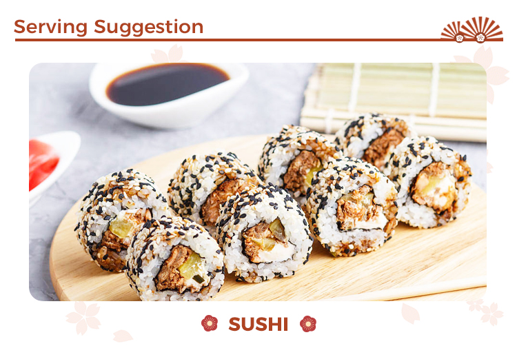 Serving Suggestion - Japanese soy sauce