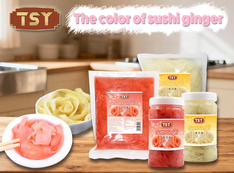 The Color of Sushi Ginger