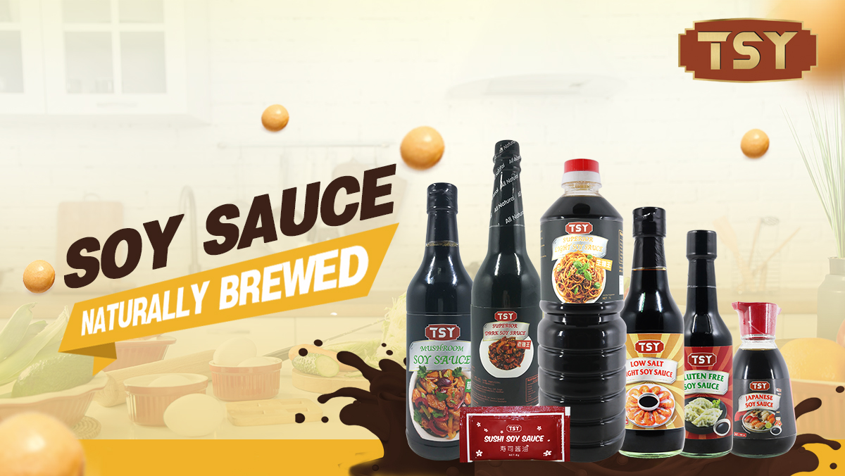 different types of soy sauce