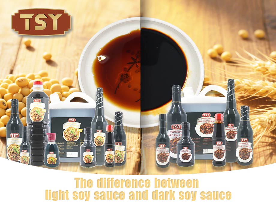 The Difference Between Light Soy Sauce And Dark Soy Sauce