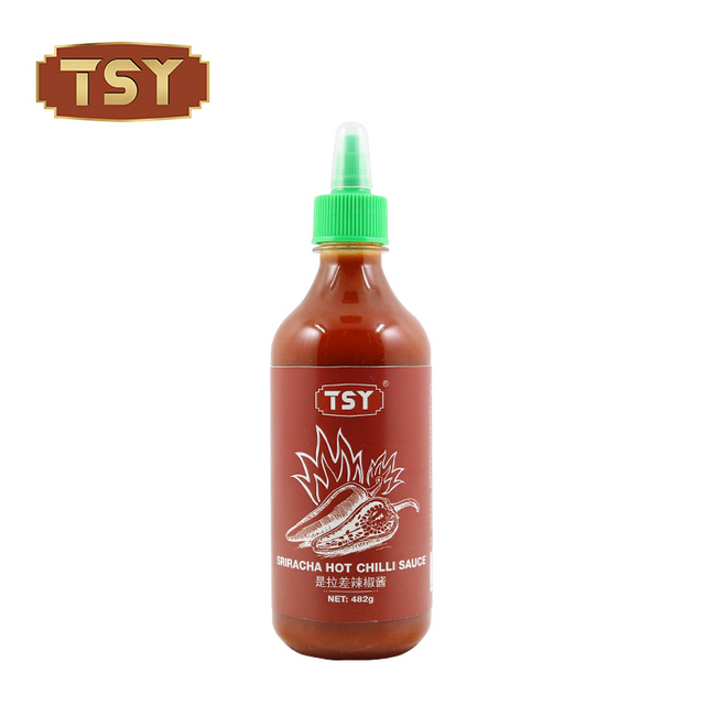 Restaurant Style Plastic Bottle Extra Hot Sriracha Chilli Sauce for Dipping