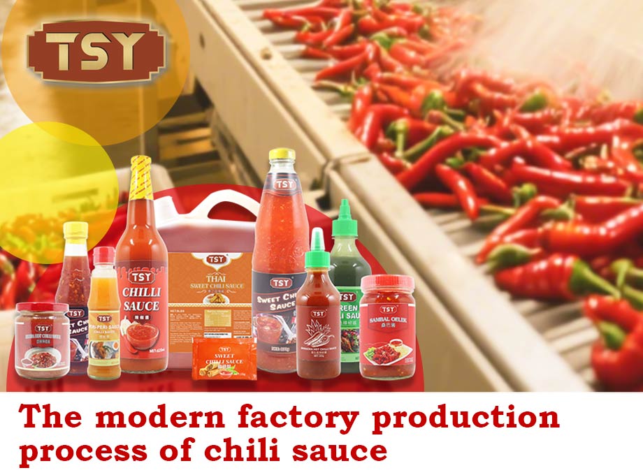 The Modern Factory Production Process of Chili Sauce