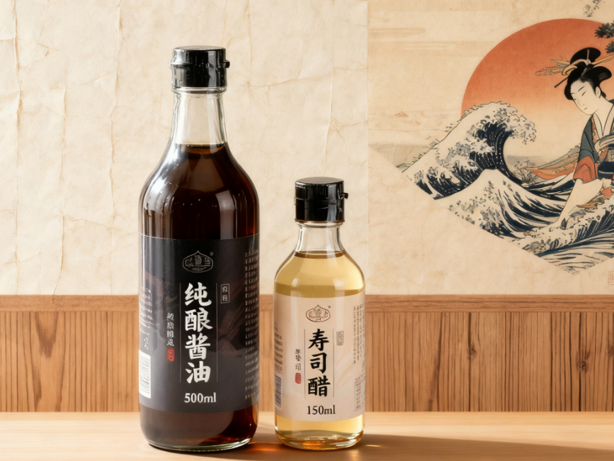 High-end Japanese-style pure brewed soy sauce and sushi vinegar