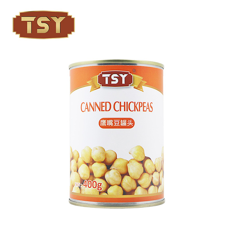 400g Top Quality Healthy Pulses Ready to Eat Easy Open Canned Chickpeas in Tins