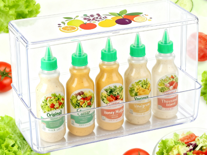 "Urban Light Food" - Healthy Low-fat Salad Dressing Series