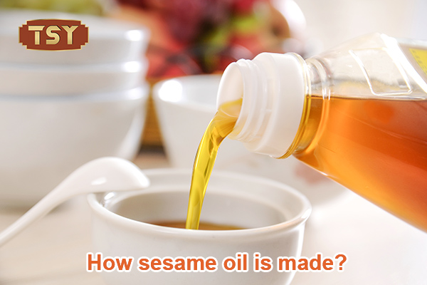 how sesame oil is made？
