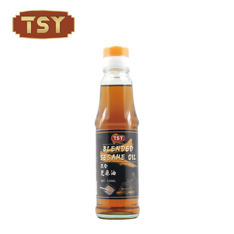 150ml Glass Bottle Small Size Cold Pressed Pure Sesame Oil