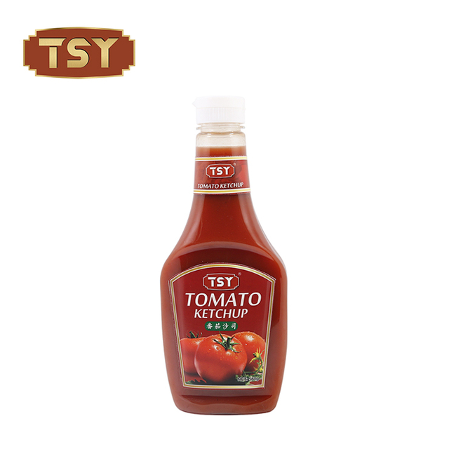 340g Plastic Bottle Sour Tasty Fresh Tomato Ketchup for Cooking