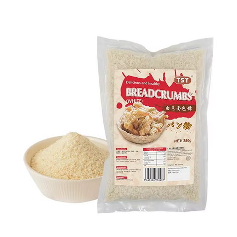 Japanese 250g Dried Frying Toasted White Panko Breadcrumbs for Fried Chicken Tempura