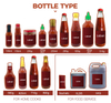 Halal Restaurant Plastic Squeeze Bottle Spicy Tasty Chilli Sauce