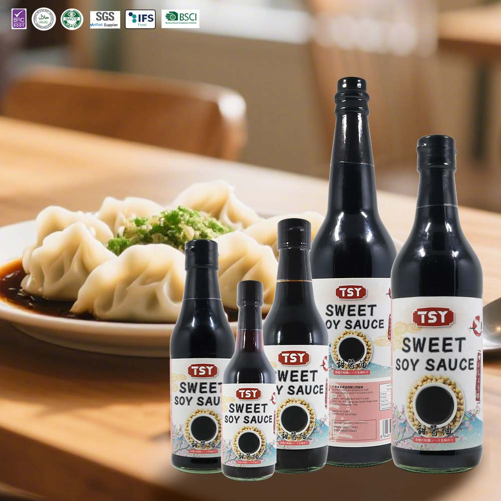 Japanese 500ml Cooking Restaurant Natural Brewed Halal Sweet Soy Sauce