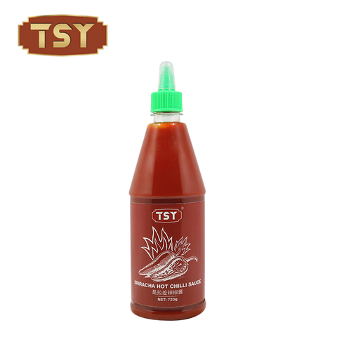 Hot sale Squeeze Bottle Thai Flavor Red Pepper Sriracha Chilli Sauce for Stir Fry